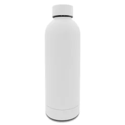Butelka termiczna 500 ml | Terryl / Biały V1293-02