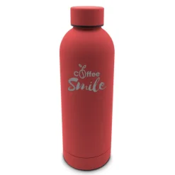 Butelka termiczna 500 ml | Terryl / Czerwony V1293-05