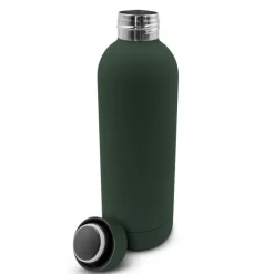 Butelka termiczna 500 ml | Terryl / Zielony V1293-06