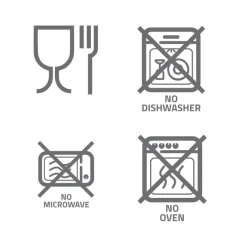 Butelka termiczna 500 ml z bambusowym elementem | Blake / Biały V4855-02