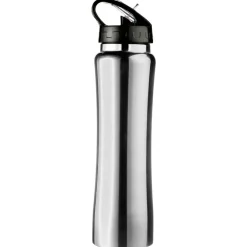 Butelka termiczna 500 ml ze słomką / Srebrny V8467-32