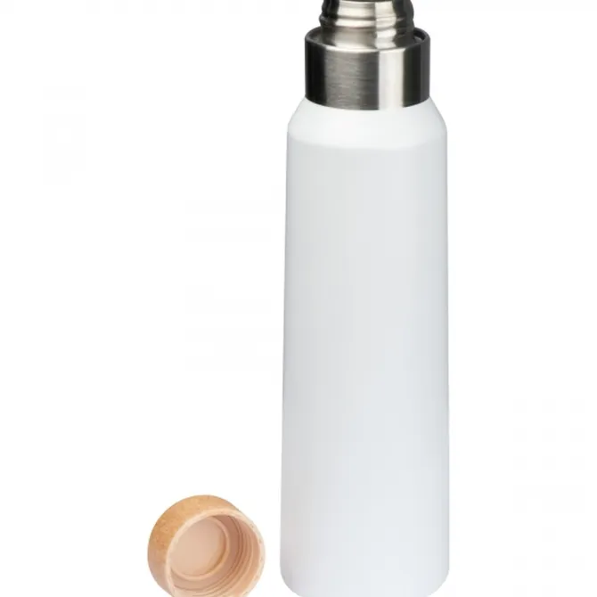 Butelka termiczna stalowa 500 ml ALESSANDRO / Biały 6150906