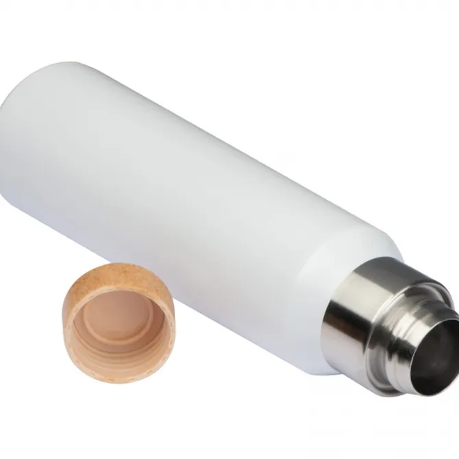 Butelka termiczna stalowa 500 ml ALESSANDRO / Biały 6150906
