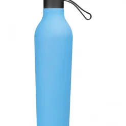 Butelka termiczna stalowa soft touch 800 ml DENIS / Jasnoniebieski 8389024