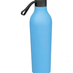 Butelka termiczna stalowa soft touch 800 ml DENIS / Jasnoniebieski 8389024