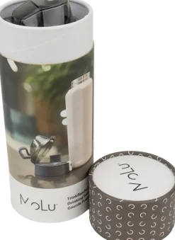 Butelka termiczna stalowa z recyklingu PUENTE ALTO MoLu 600 ml / Biały 481506