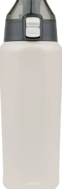 Butelka termiczna stalowa z recyklingu PUENTE ALTO MoLu 600 ml / Biały 481506
