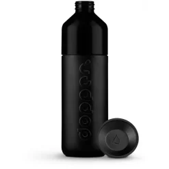 Butelka termiczna ze słomką Dopper Insulated (580 ml) - Blazing Black x Flip Straw - Black / Czarny DOB2035