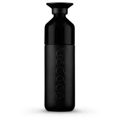 Butelka termiczna ze słomką Dopper Insulated (580 ml) - Blazing Black x Flip Straw - Black / Czarny DOB2035