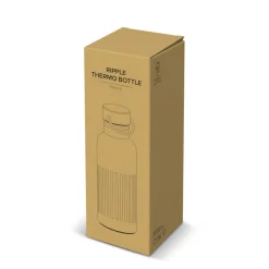 Butelka termiczna ze stali nierdzewnej pochodzącej z recyklingu, 500 ml / Oliwkowa zieleń LT98699-N0043
