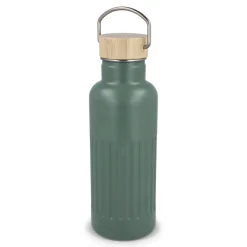 Butelka termiczna ze stali nierdzewnej pochodzącej z recyklingu, 500 ml / Oliwkowa zieleń LT98699-N0043