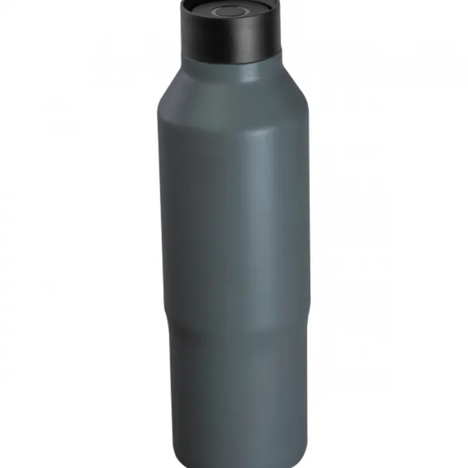 Butelka termiczna ze stali z recyklingu 600 ml CrisMa PENNY / Ciemnoszary 8482977