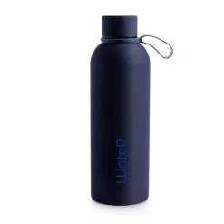 Butelka termosowa o pojemności 500 ml z gumowym wykończeniem / Thermal / Light Grey IP37072295