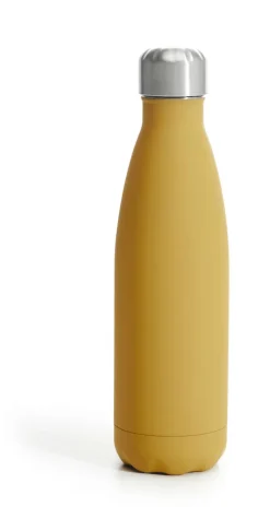 Butelka z gumową powłoką NILS 12/24H 0,5 L, żółty mat / Default 5018081-