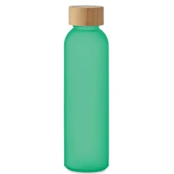 Butelka z matowego szkła500 ml / Przezroczysty zielony MO2105-24