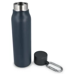 Butelka z matowym wykończeniem, butelka termiczna 600 ml / Szary LT98696-N0061