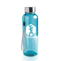 Butelka z tritanu 500 ml, stalowa nakrętka ze sznurkiem / Tritanbottle / Czerwony IP37053052