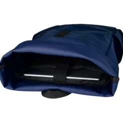 Byron plecak na laptopa 15,6 cala z tworzywa RPET z certyfikatem GRS z zawijanym zamknięciem, 18 l / Oliwkowy 12065960