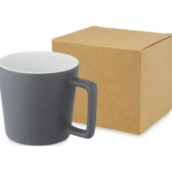 Cali Kubek ceramiczny o pojemności 370 ml z matowym wykończeniem / Biały 10090001