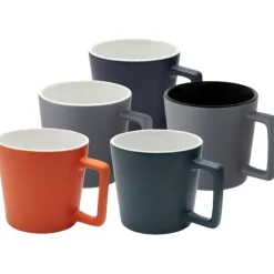 Cali Kubek ceramiczny o pojemności 370 ml z matowym wykończeniem / Navy Blue 10090055