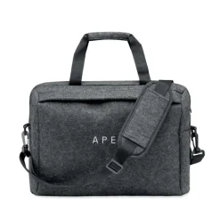 15-cal torba na laptop z RPET / Ciemno Szary MO2165-15