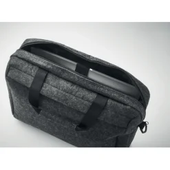 15-cal torba na laptop z RPET / Ciemno Szary MO2165-15