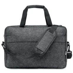 15-cal torba na laptop z RPET / Ciemno Szary MO2165-15