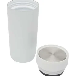 Camden kubek o pojemności 350 ml ze stali nierdzewnej z certyfikatem RCS / Biały 10084901