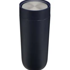 Camden kubek o pojemności 350 ml ze stali nierdzewnej z certyfikatem RCS / Granatowy 10084951