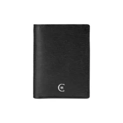 Card holder trifold Belgravia Black / Czarny NLE515A