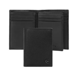 Card holder trifold Islington Black / Czarny NLE513A