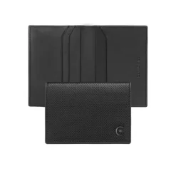 Card holder with flap Islington Black / Czarny NLF513A