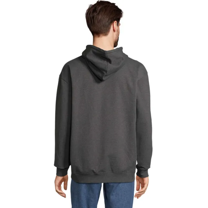CARTER Bluza z kapturem / Charcoal Melange S03812-CE-S