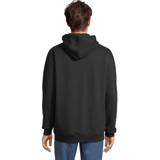 CARTER Bluza z kapturem / Czarny / Czarny Opal S03812-BK-S