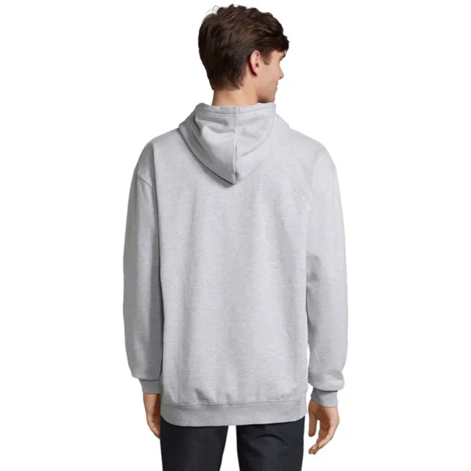 CARTER Bluza z kapturem / Szary Melanż 2 S03812-GY-XS