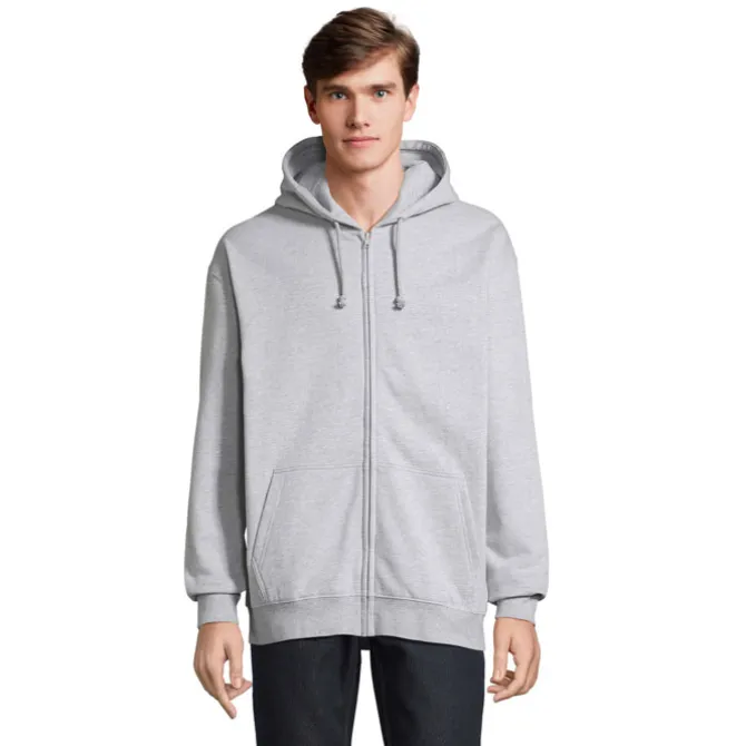 CARTER Bluza z kapturem / Szary Melanż 2 S03812-GY-3XL