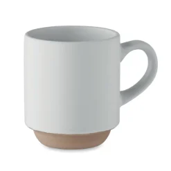 Ceramiczny kubek 170 ml / Bialy MO2493-06