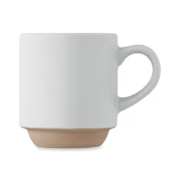 Ceramiczny kubek 170 ml / Bialy MO2493-06