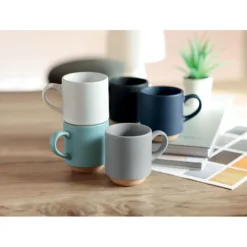 Ceramiczny kubek 170 ml / Szary MO2493-07