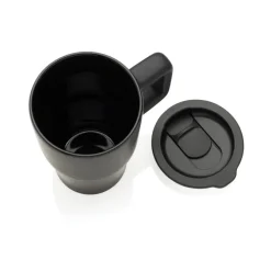 Ceramiczny kubek podrożny 490 ml / Czarny P437.2201