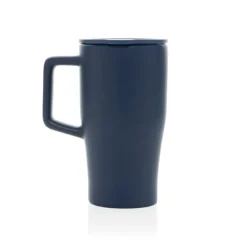 Ceramiczny kubek podrożny 490 ml / Granatowy P437.2225
