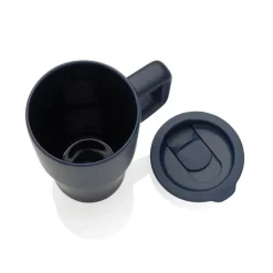 Ceramiczny kubek podrożny 490 ml / Granatowy P437.2225