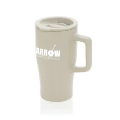 Ceramiczny kubek podrożny 490 ml / Szary P437.2219