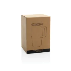 Ceramiczny kubek podrożny 490 ml / Szary P437.2219