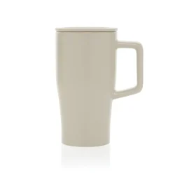 Ceramiczny kubek podrożny 490 ml / Szary P437.2219