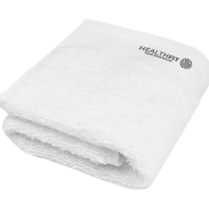 Chloe bawełniany ręcznik kąpielowy o gramaturze 550 g/m² i wymiarach 30 x 50 cm / Biały 11700401