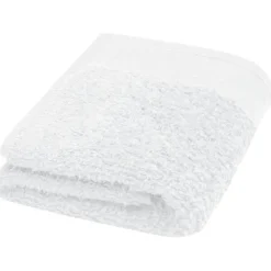 Chloe bawełniany ręcznik kąpielowy o gramaturze 550 g/m² i wymiarach 30 x 50 cm / Biały 11700401