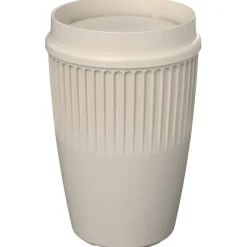 Cirrus POP kubek o pojemności 350 ml z pokrywką 360° / Piaskowiec 22052006