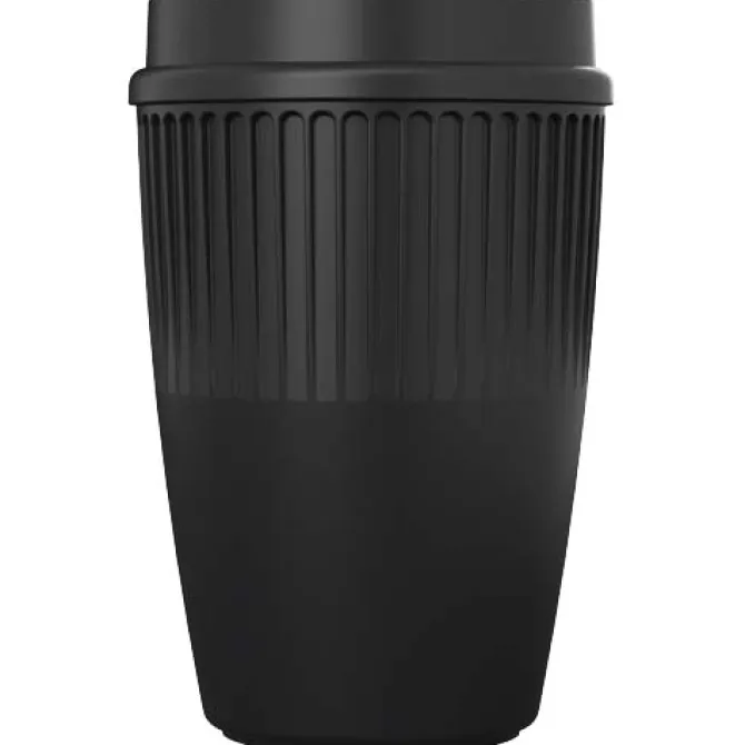 Cirrus POP kubek o pojemności 350 ml z pokrywką 360° / Czarny 22052090