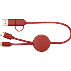 Citala kabel do synchronizacji danych i szybkiego ładowania 5 w 1 27 W o długości 30 cm z tworzyw sztucznych pochodzących z recyklingu / Brick 12442732